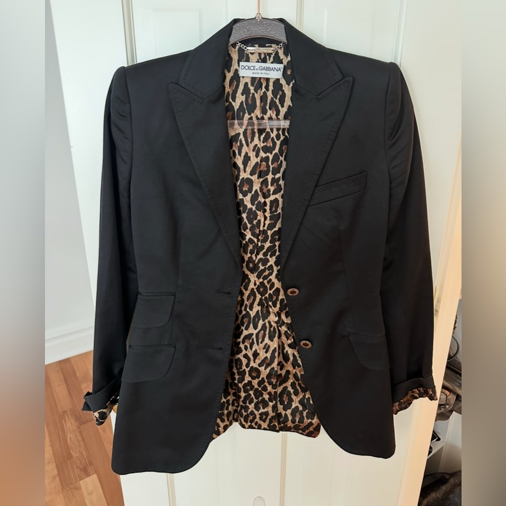 Dolce & Gabbana Black Blazer - Picture 4 of 8